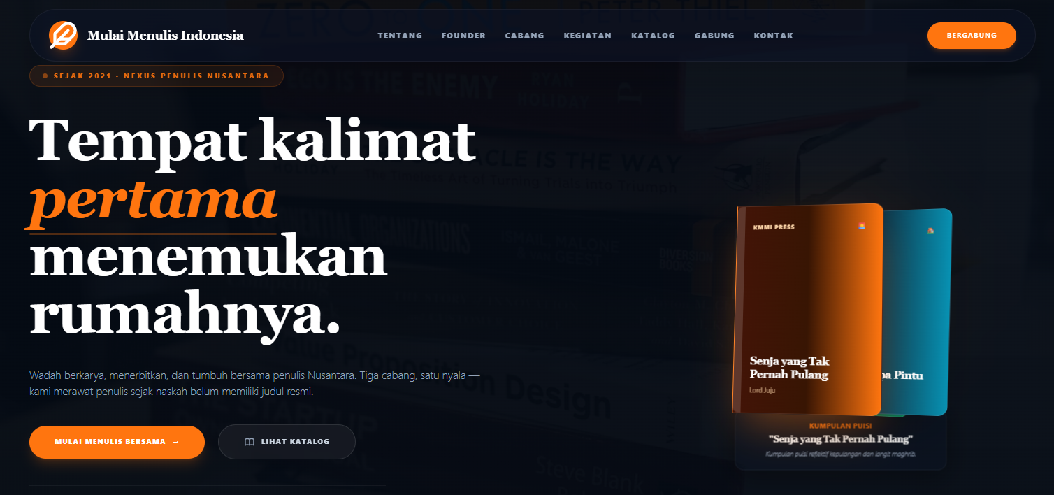 Mulai Menulis Indonesia